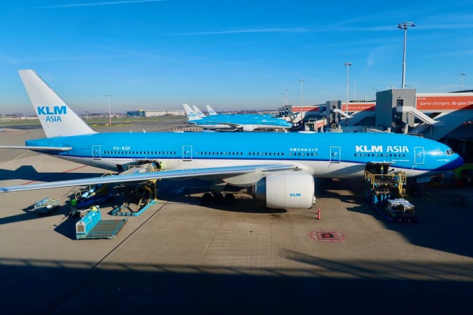 KLM BOEING 777